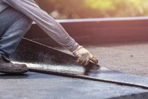Professional Exterior Waterproofing technician working in Pennsburg, PA